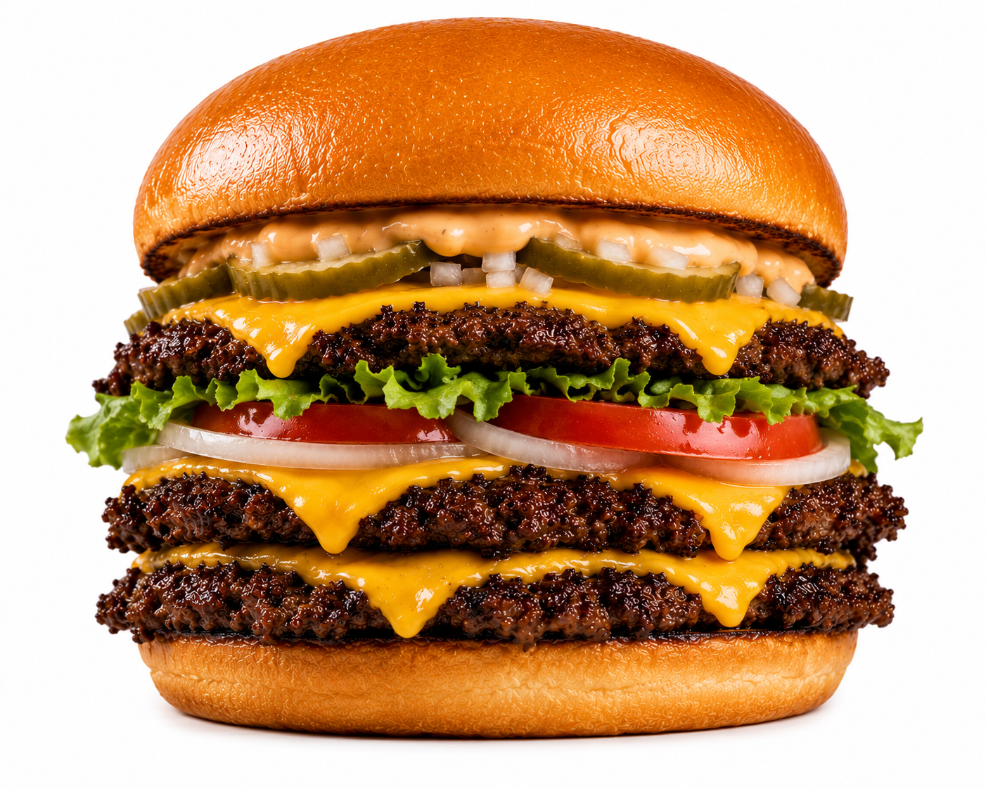 Hamburguesa Triple Smash de Tony