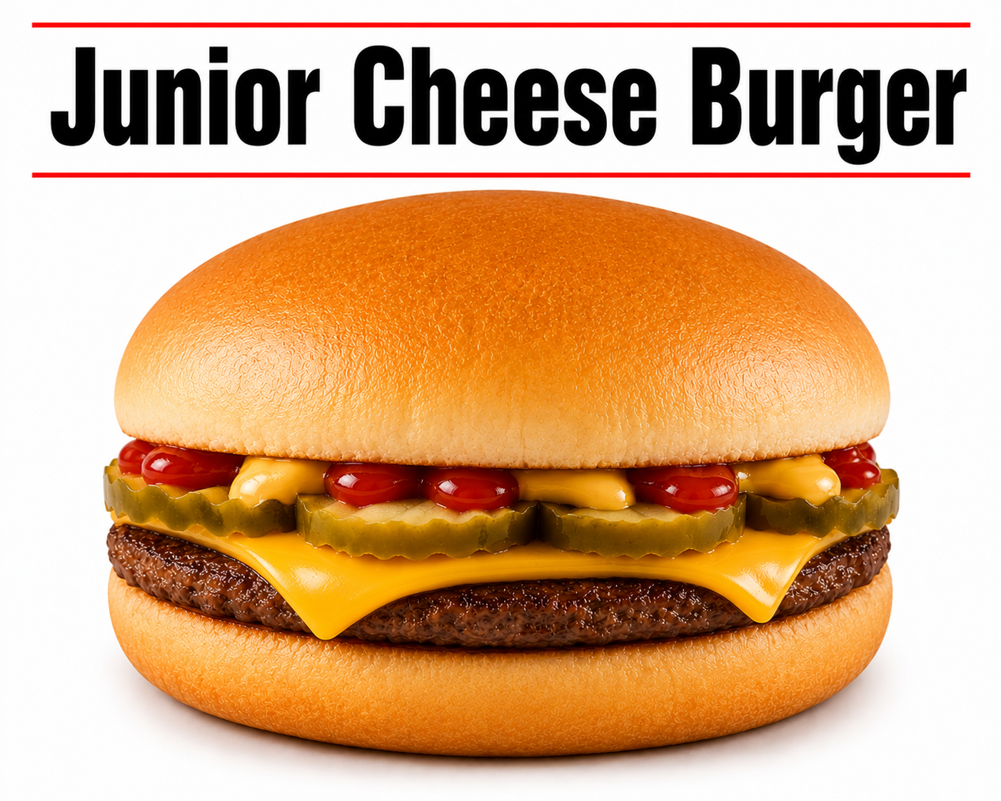 Hamburguesa Junior con Queso